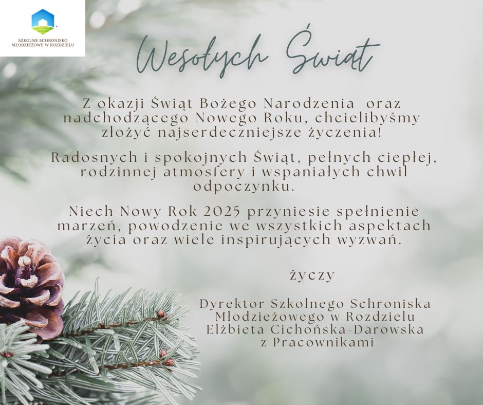 Kartka okolicznościowa na święta Bożego Narodzenia